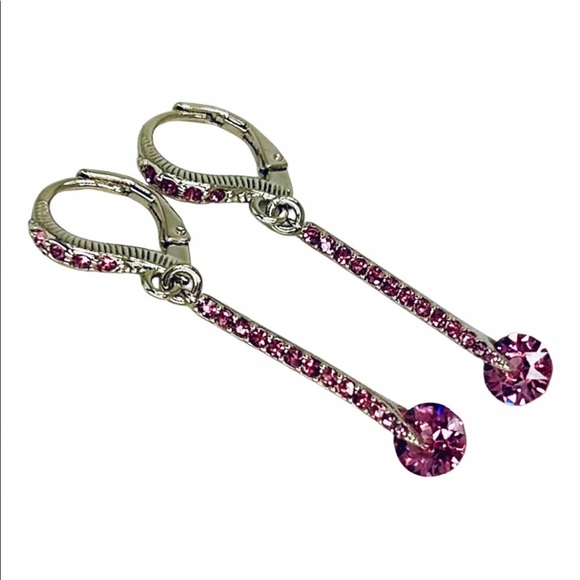 Givenchy Swarovski Crystal earrings - Picture 4 of 6